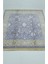 Şiraze Ipekli Uşak El Dokuma Halı Fildişi ve Lila Renk 151 x 157 cm (2.37 M ) 3