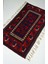 El Dokuma Lacivert Kırmızı Renk Yağcıbedir Halısı 57 x 108 cm (0.61 M²) 2