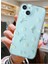 İphone 13 Uyumlu Minik Papatyalar Desenli Şeffaf Silikon Kılıf 1