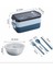 Paslanmaz Çelik Lunch box, 1400 ml 3 Katlı Beslenme Kutusu, Yemek Kutusu, Iş ve Okul Için, Yeşil 3