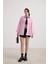 Oversize Kadın Gömlek Pembe 2