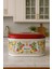 Beyaz Metal Oval Ekmeklik, Orta Boy, Şık ve Kullanışlı Ekmek Kutusu, 32x20, Bej 1