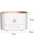 Alev Görünümlü Difüzör Oda Hava Nemlendirici Işıklı Ultrasonik Buhar Makinesi Aroma Terapi 230 ml Burun Tıkanıklığı 5