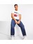 Bisiklet Yaka T-Shirt M-Beyaz 3