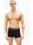 Erkek Beyaz 3'lü Düz Renkli Trunk Boxer 4