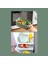 3200 Kendinden Kaşık Çatallı Sosluklu Bölmeli Beslenme Çantası - Taşınabilir 2 Katlı Lunch Box - Sefer Tası 1200 ml Beyaz 4