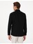 Erkek Siyah Oxford Slim Fit Kolay Ütülenebilir Gömlek 50306996-VR046 5