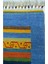 El Dokuma Mavi Renk Yün Tribal Halı 60X90 cm (0.54 M ) 4