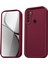 Xiaomi Redmi Note 8 Uyumlu Kılıf Kamera Korumalı Yumuşak Dokulu Darbe Emici Bordo Silikon Kapak 1