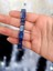Yassı Kare Kesim Lapis Lazuli ( Bilgelik Ifade ) Bileklik 3