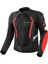 Shima Mesh Pro 2.0 Korumalı Motosiklet Montu Siyah Beyaz Kırmızı 1