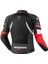 Shima Mesh Pro 2.0 Korumalı Motosiklet Montu Siyah Beyaz Kırmızı 2