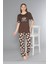 Kısa Kol Yazlık Viskon Pijama Takımı Beach Club Flz 88-110 3