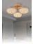 6095-3 Sarı 3 Renk LED Avize 1