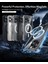 Apple iPhone 16 Pro Kılıf + Ekran Koruyucu Set Halolock Magsafe Classic Hybrid Silikon - Buzlu Siyah 2
