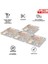 Kendinden Yapışkanlı Modern Karo Desenli Pvc Karo 30X30 cm (33 Adet) 3 M² 2