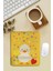 Bilek Destekli Kalpli Ördek Temalı Sarı Dikdörtgen Pürüzsüz Yüzey Dikişsiz Mouse Pad 18X22CM 1