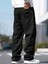 Erkek Casual Baggy Denim Jean Kot Pantolon 5