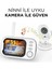 ABM600 Monitörlü Ip Full Hd Akıllı Bebek Kamerası Monitörü Telsiz Güvenlik Kamerası 2