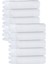 10 Lu Otel Banyo Havlusu Pamuklu 70 x 150 cm Beyaz 20/2 Ring 600 gr 1