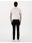 Erkek Siyah Slim Fit Kanvas Pantolon 50308077-VR046 4