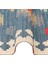 Nomad Kilim Nmd 04 Navy Yıkanabilir Kilim 3