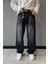 Baggy Fit Eskitme Kot Pantolon 1