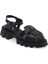 Siyah Hakiki Deri Kadın Sandalet - K24Y1SN67158-A23 1