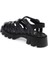 Siyah Hakiki Deri Kadın Sandalet - K24Y1SN67159-A23 2