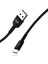 K600 Premium Micro USB Data/şarj Kablosu 2.4A 1mt Siyah 2