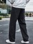 Erkek Baggy Fit Asit Yıkama Jean Kot Pantolonerkek Casual Baggy Denim Jean Kot Pantolon 3