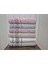 Pamuklu Büyük Boy Pembe Banyo Havlusu 90X150 cm 3