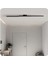 Modern Tavan Koridor Aydınlatması Çubuk LED Siyah Beyaz Işık Lineer Avize Armatür 100 cm 4