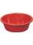 Kırmızı plastik çamaşır leğeni, dayanıklı ve kullanışlı, 2 L hacim 1