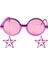 Parti Gözlük Yıldız Pembe 1