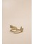 Karışık Çiçeklerden Oluşan Pirinç Peçete Halkası 4'lü Set 4.5 cm 5