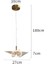 Modern Sarkıt Windmill Değirmen LED Avize Gold Sarı Ledli Avize 3