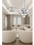 Sarkıt Modern Tek Toplu ve 4 Toplu 3 Renk LED Avize Darius Modeller Toplam 2 LED Avize 1