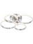 Modern Tasarım 4 Lambalı Avize - Metal Malzeme - LED Ampul - 4 Başlık - NoColor 1