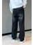 Baggy Fit Eskitme Kot Pantolon 4
