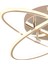 Pl 010 4 Çift Yönlü Model Gold 3 Renkli Salon ve Oturma Odası Için Ideal Alüminyum Avize, 65 x 10 3