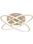 Pl 010 4 Çift Yönlü Model Gold 3 Renkli Salon ve Oturma Odası Için Ideal Alüminyum Avize, 65 x 10 4