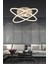 Pl 010 4 Çift Yönlü Model Gold 3 Renkli Salon ve Oturma Odası Için Ideal Alüminyum Avize, 65 x 10 5