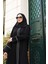 Biyeli Dubai Ipeği Abaya-Ferace 8