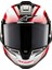 Supertech R10 Carbon Team Spor Motosiklet Kaskı Siyah Kırmızı Beyaz 2