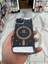 iPhone 15 Kılıf Kalp Magsafe Kılıf Fiyonklu Tasarım Silikon Kılıf Rose Gold 3