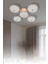 6095-5 Sarı 3 Renk LED Avize 2