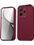 Xiaomi Redmi Note 14 4g Uyumlu Kılıf Kamera Korumalı Yumuşak Dokulu Darbe Emici Bordo Silikon Kapak 1