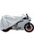 Tyvek Motosiklet Brandası (E) Gümüş 1