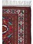 Afgan Bilicik Kaşmir Yünden El Dokuma Bordo Renk Halı 93 x 144 cm (1.34 M²) 3